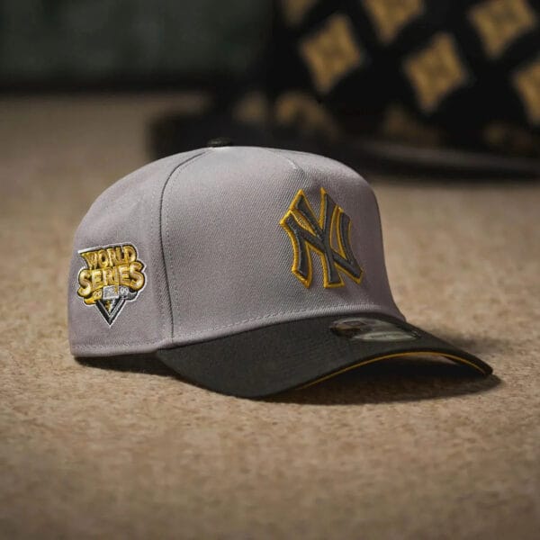 NEW ERA 9FORTY NEW YORK YANKEES WORLD SERIES 2009 TWO TONE / YELLOW UV