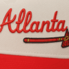 NEW ERA 9FORTY A-FRAME MLB ATLANTA BRAVES WORLD SERIES 1992 TWO TONE / GREY UV SNAPBACK - Image 3