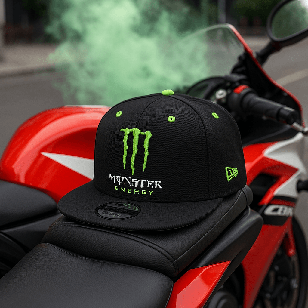 ChatGPT Image 29 sept. 2025, 13_51_16 Monster Energy x New Era 9FIFTY Snapback – Black/Neon Green - Image 1