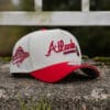 NEW ERA 9FORTY A-FRAME MLB ATLANTA BRAVES WORLD SERIES 1992 TWO TONE / GREY UV SNAPBACK