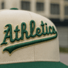 New Era Oakland Athletics Vegas Gold Two Tone 9FIFTY A-Frame Snapback - Image 2