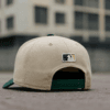 New Era Oakland Athletics Vegas Gold Two Tone 9FIFTY A-Frame Snapback - Image 3