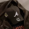 MLB ATLANTA BRAVES WORLD SERIES 1995 MARRON/ SCARLET UV CAP - Image 6