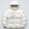 Doudoune à capuche Moncler Blanche unisex