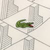 Lacoste Polo Blanc à Motifs Géométriques - Image 3