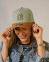New Era New York Yankees Vert Café – Snapback - Image 5