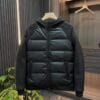 Veste Hybrid Knit & Puffer – Noir