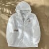 Windbreaker Logo Dual Stitch – Blanche