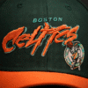 Boston Celtics Snapback Green/Orange – Curved Edition - Image 3