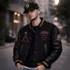 Blouson Varsity Streetwear Premium avec Casquette NY – Style Urbain Authentique - Image 4