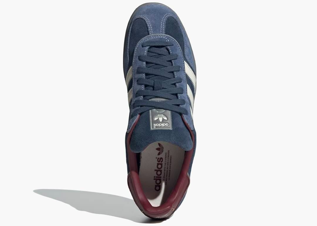 Adidas Gazelle Indoor Crew Navy Burgundy - Image 3