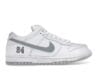 Nike SB Dunk Low Supreme 94 White Metallic Silver Kids - Image 2