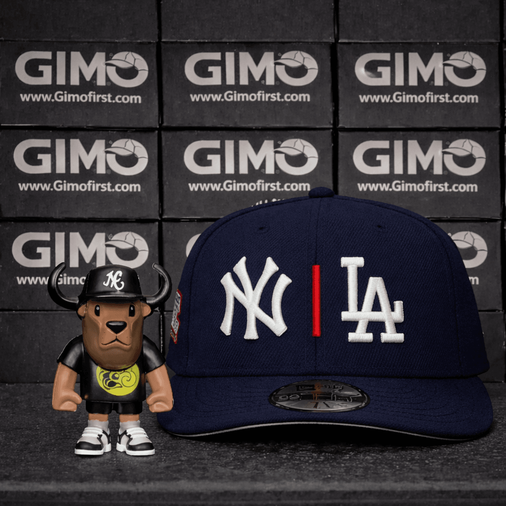 ChatGPT Image 4 mars 2026, 12_08_37 New Era NY × LA Split Navy Snapback Cap – MLB Rivalry Edition - Image 1