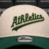 New Era Oakland Athletics 9FORTY Beige & Green – Rickey Henderson Field Patch - Image 4