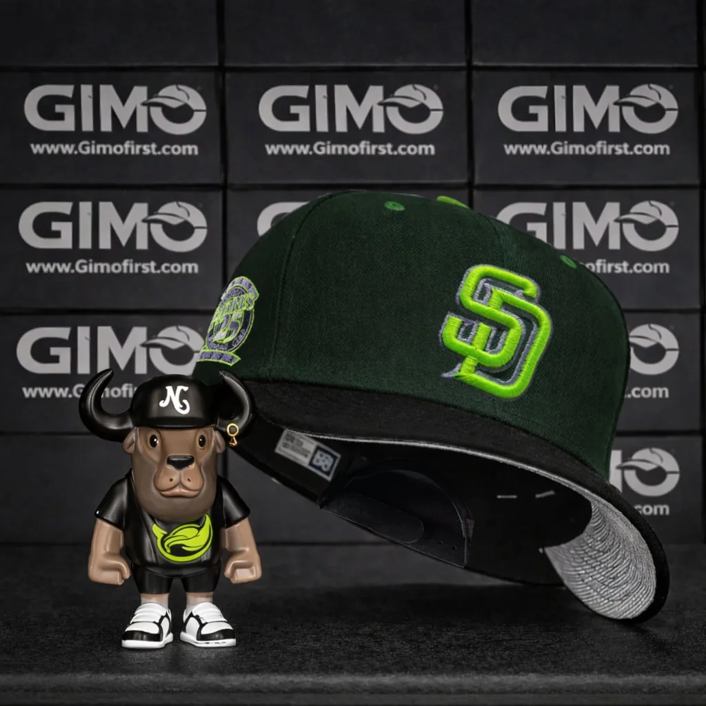 vert.jpg copy New Era 59FIFTY San Diego Padres – Neon Forest Edition - Image 1