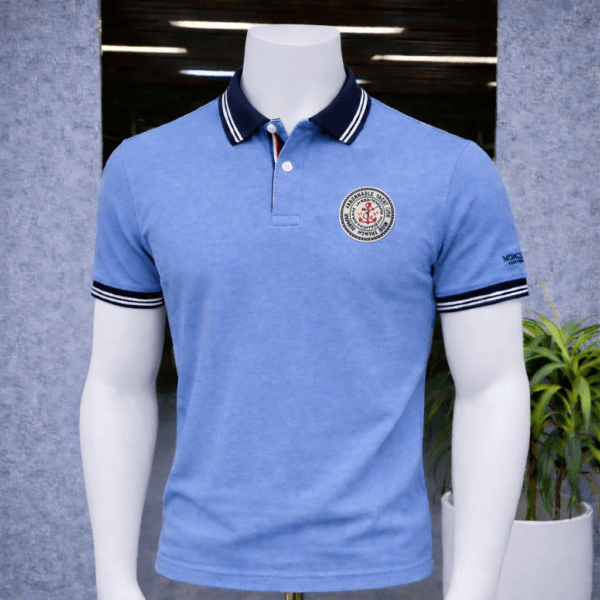 Polo Façonnable Yacht Club Bleu Ciel
