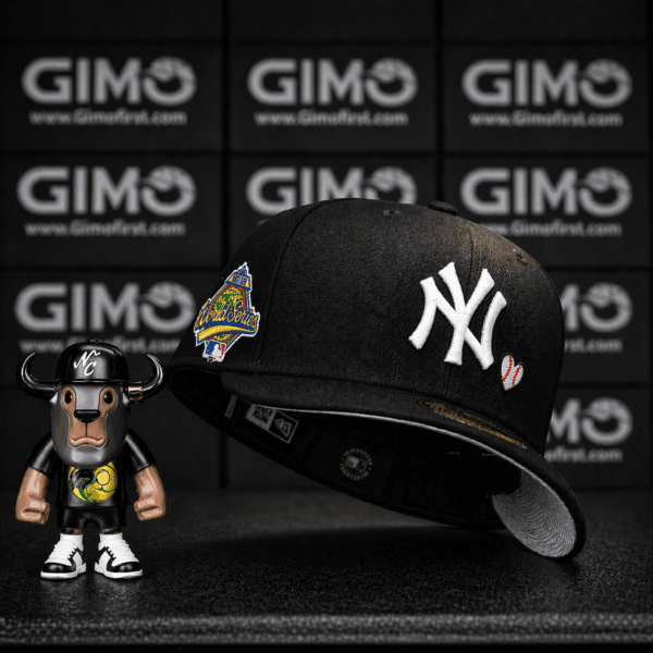 New York Yankees Quick Turn Team Heart 59FIFTY Black Fitted