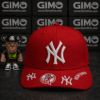 Casquette New York Yankees Rouge avec Patch World Series – Visière Brodée Premium - Image 3