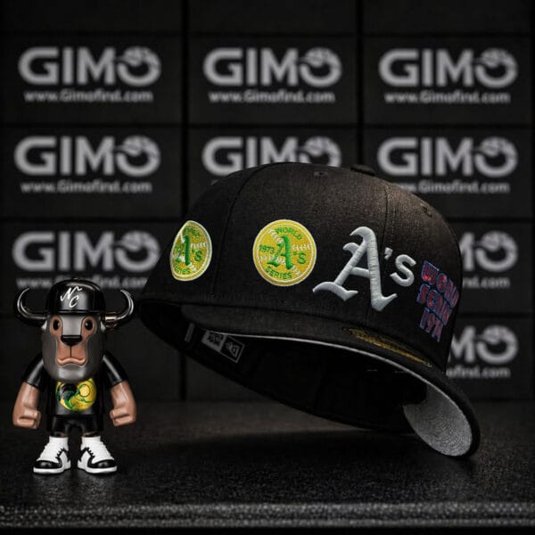 Casquette New Era Oakland Athletics World Series 1974 – Black Edition