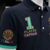 Polo LA MARTINA bleu marine - Image 3
