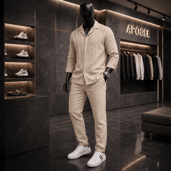 Ensemble Linen Prestige – Sand Beige Edition