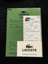 L*acoste Grid Crocodile Black Tee - Image 4