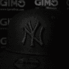 New Era NY Blackout Fitted Cap Curved visor – Full Black Edition - Image 2