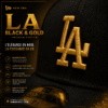 New Era LA Black & Gold Fitted Cap – Premium Edition - Image 7