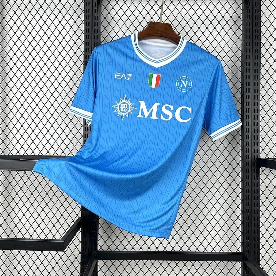 686331525_1290383059844668_5175931400248163398_n T-shirt Naples domicile Napoli 2025 2026 - Image 1