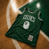 BAPE Celtics Hardwood Edition Green Camo Jersey