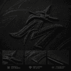 Blackout Marlin Fitted Cap – Full Black Edition - Image 2