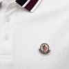 Polo Moncler Signature Blanc Bordeaux Premium - Image 2
