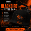 New Era Baltimore Blackbird Fitted Cap – Black & Orange Edition - Image 5
