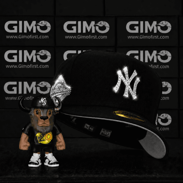 New Era NY Diamond Edition Fitted Cap – Black & Silver 1996 Patch