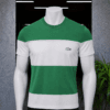 T-shirt La*coste Block Green Rubber Logo