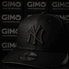 New Era NY Blackout Fitted Cap Curved visor – Full Black Edition - Image 4
