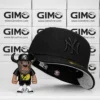New Era NY Blackout Fitted Cap Curved visor – Full Black Edition