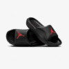 Claquette Noir & Rouge Style Sport Premium