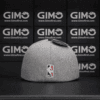 Minnesota Timberwolves Hardwood Classics Fitted Cap – Grey & Navy Edition 57-58-59 - Image 2