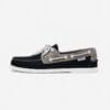 Sebaco Docksides Bicolore Navy & Gris