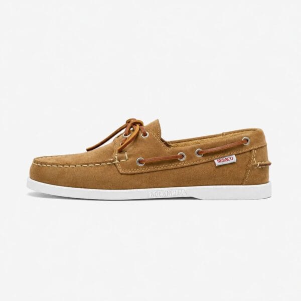 Sebaco Docksides Suede Camel