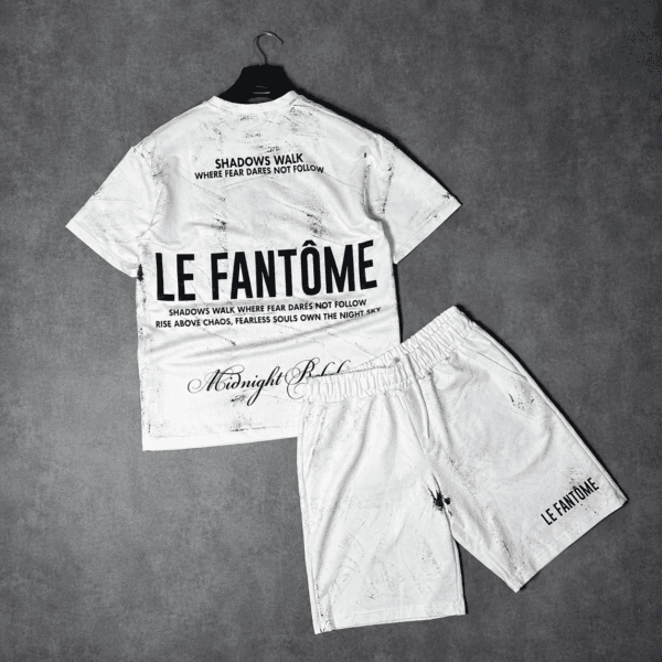 Ensemble Short & T-Shirt LE FANTÔME Blanc