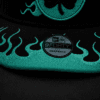 Casquette New Era 9FORTY Boston Celtics Flame Edition – Noir & Turquoise - Image 5