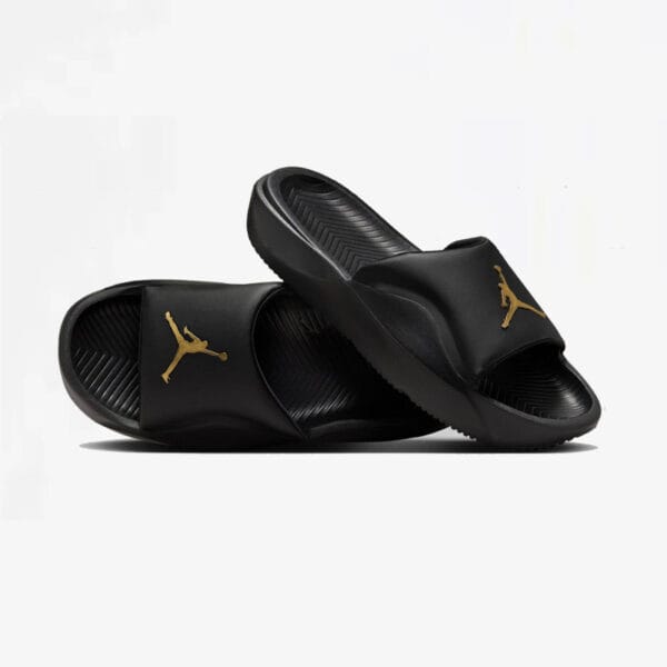 Jordan Franchise Shower Slides – Black&Gold