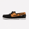 Sebaco Docksides Portland Black & Tan – Chaussure Bateau Premium