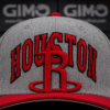 Men's Houston Rockets New Era Gray/Red Tip-Off Two-Tone - Image 2