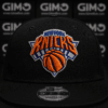 New York Knicks Mitchell & Ness Black Side Core 2.0 Snapback Hat - Image 4