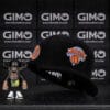 New York Knicks Mitchell & Ness Black Side Core 2.0 Snapback Hat