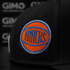 New York Knicks Mitchell & Ness Black Side Core 2.0 Snapback Hat - Image 5