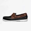 Chaussure bateau Sebago noire et marron